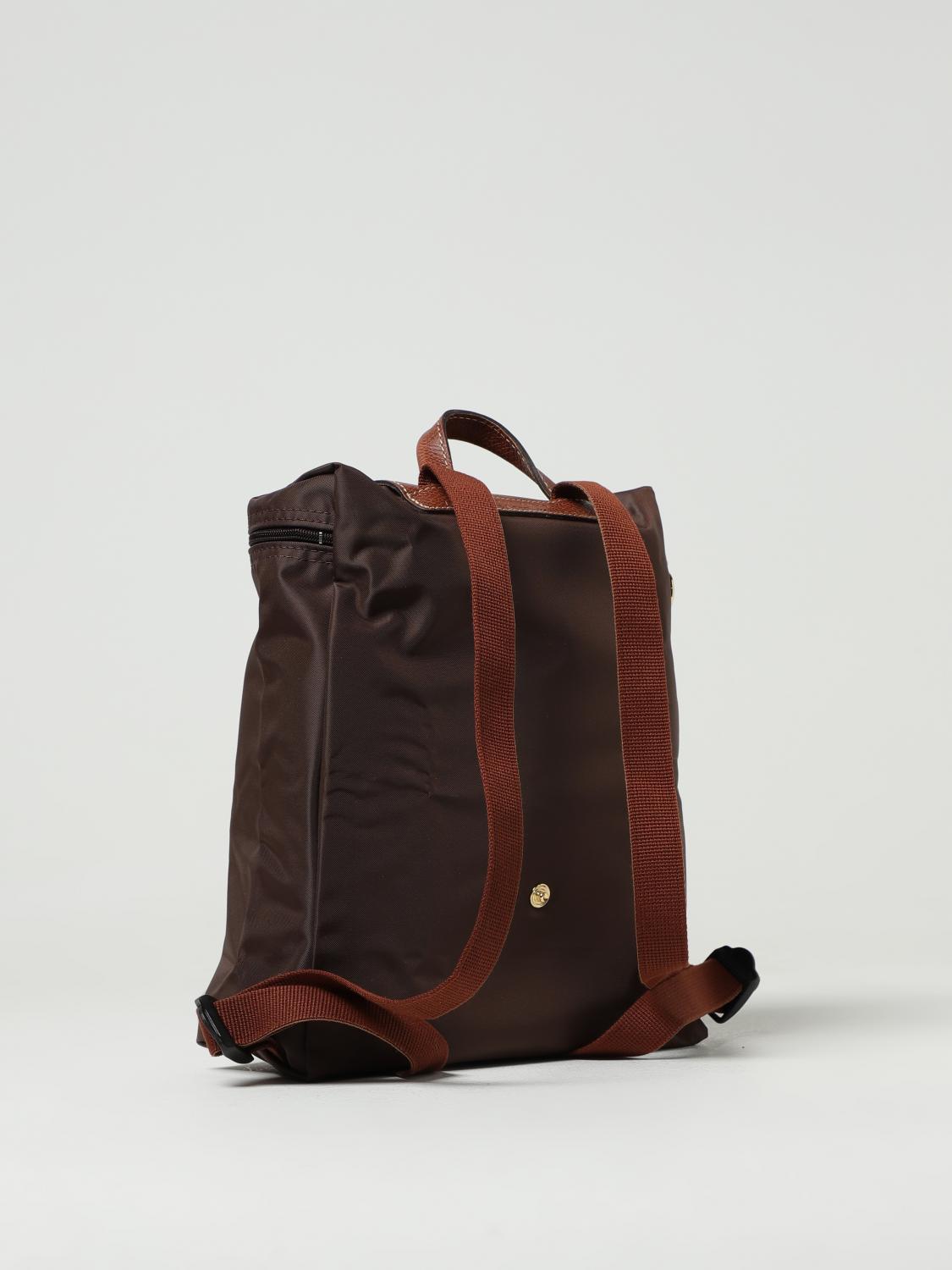 LONGCHAMP RUCKSACK: Schultertasche damen Longchamp, Braun - Img 2