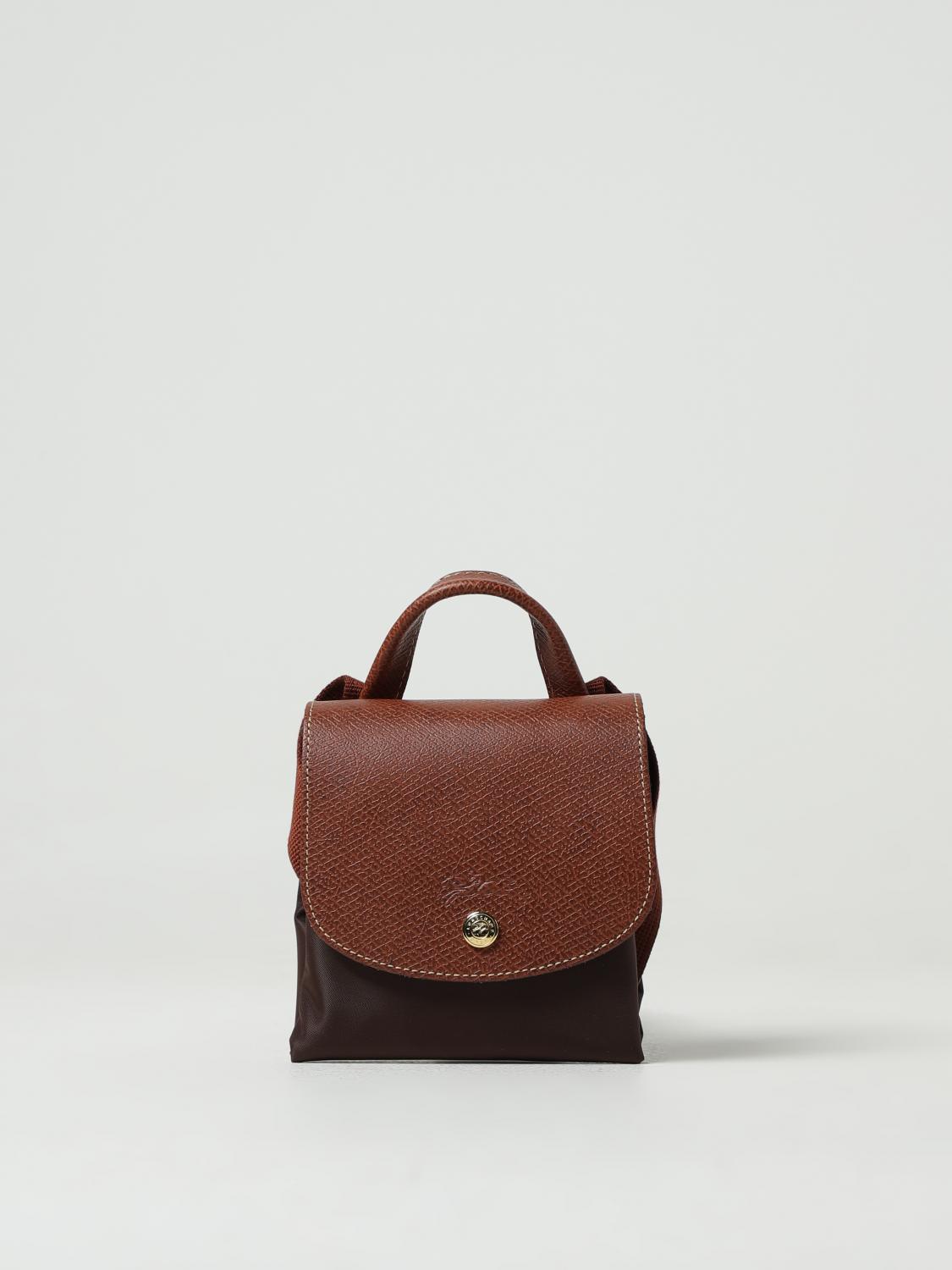 LONGCHAMP RUCKSACK: Schultertasche damen Longchamp, Braun - Img 3
