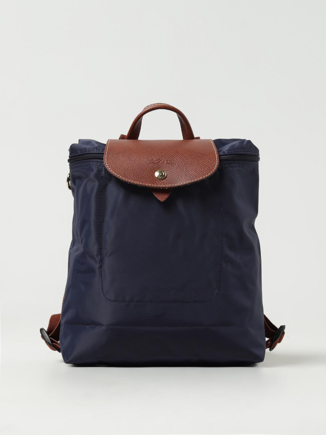 LONGCHAMP RUCKSACK: Schultertasche damen Longchamp, Navy - Img 1