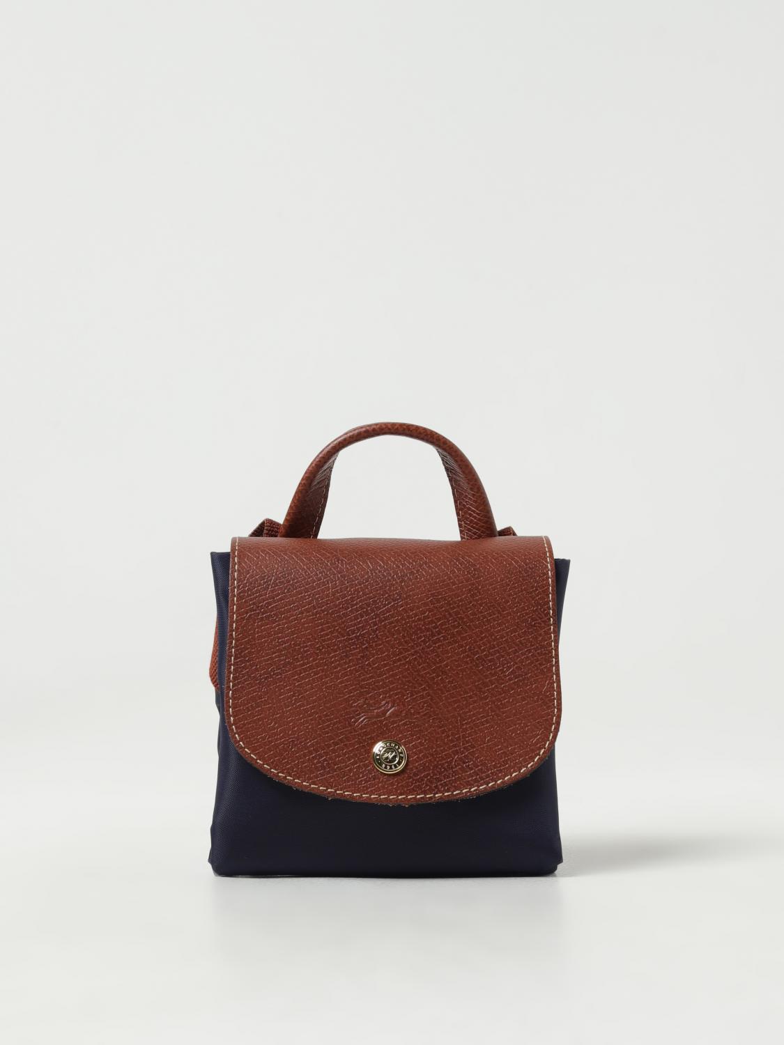LONGCHAMP RUCKSACK: Schultertasche damen Longchamp, Navy - Img 3