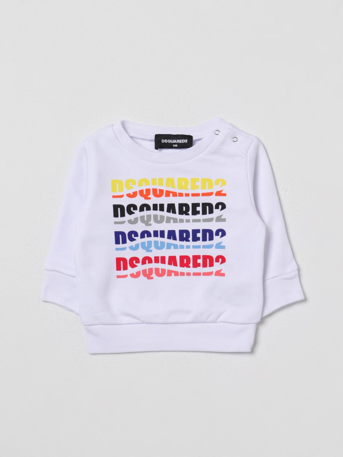 DSQUARED2 PULL: Pull enfant Dsquared2 Junior, Blanc - Img 1