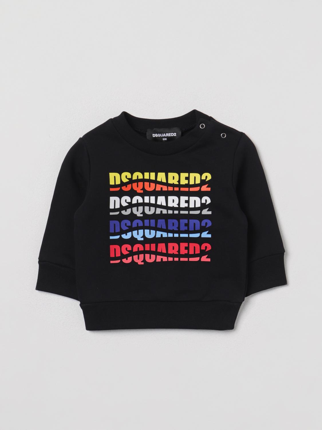 DSQUARED2 JERSEY: Jersey niños Dsquared2 Junior, Negro - Img 1