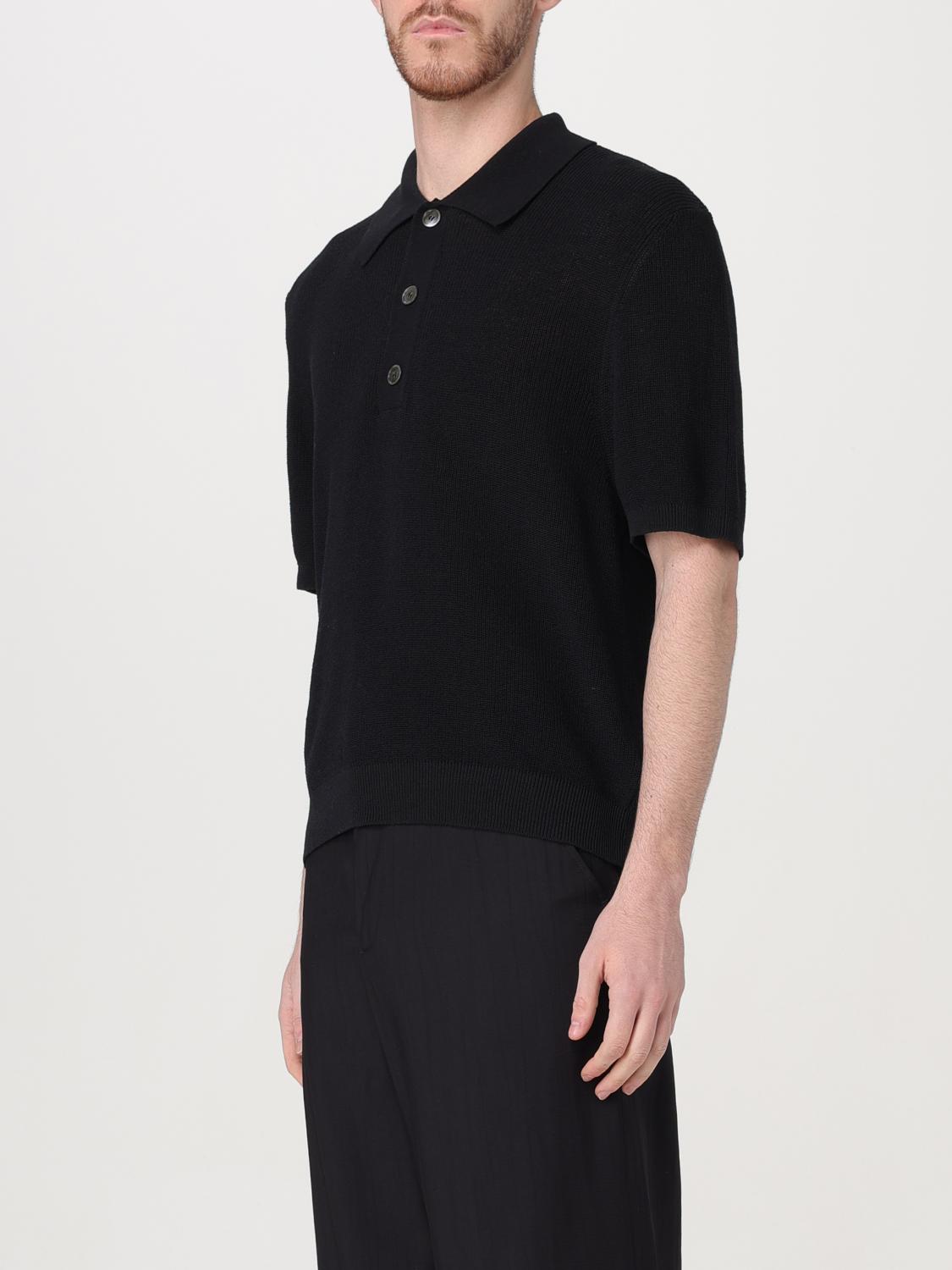 our legacy ブラック ポロシャツ 半袖 48 OUR LEGACY：ポロシャツ メンズ - ブラック | GIGLIO.COM