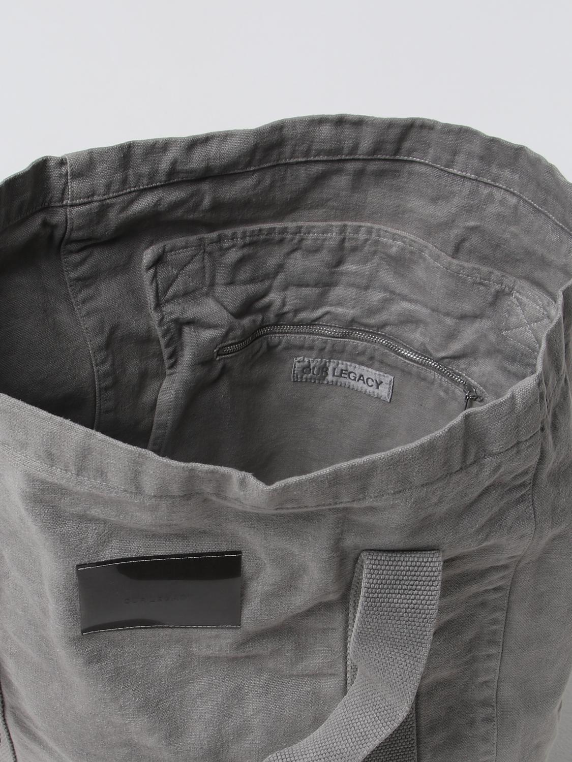 OUR LEGACY: Bags men - Grey | Our Legacy bag A2248FAC online at
