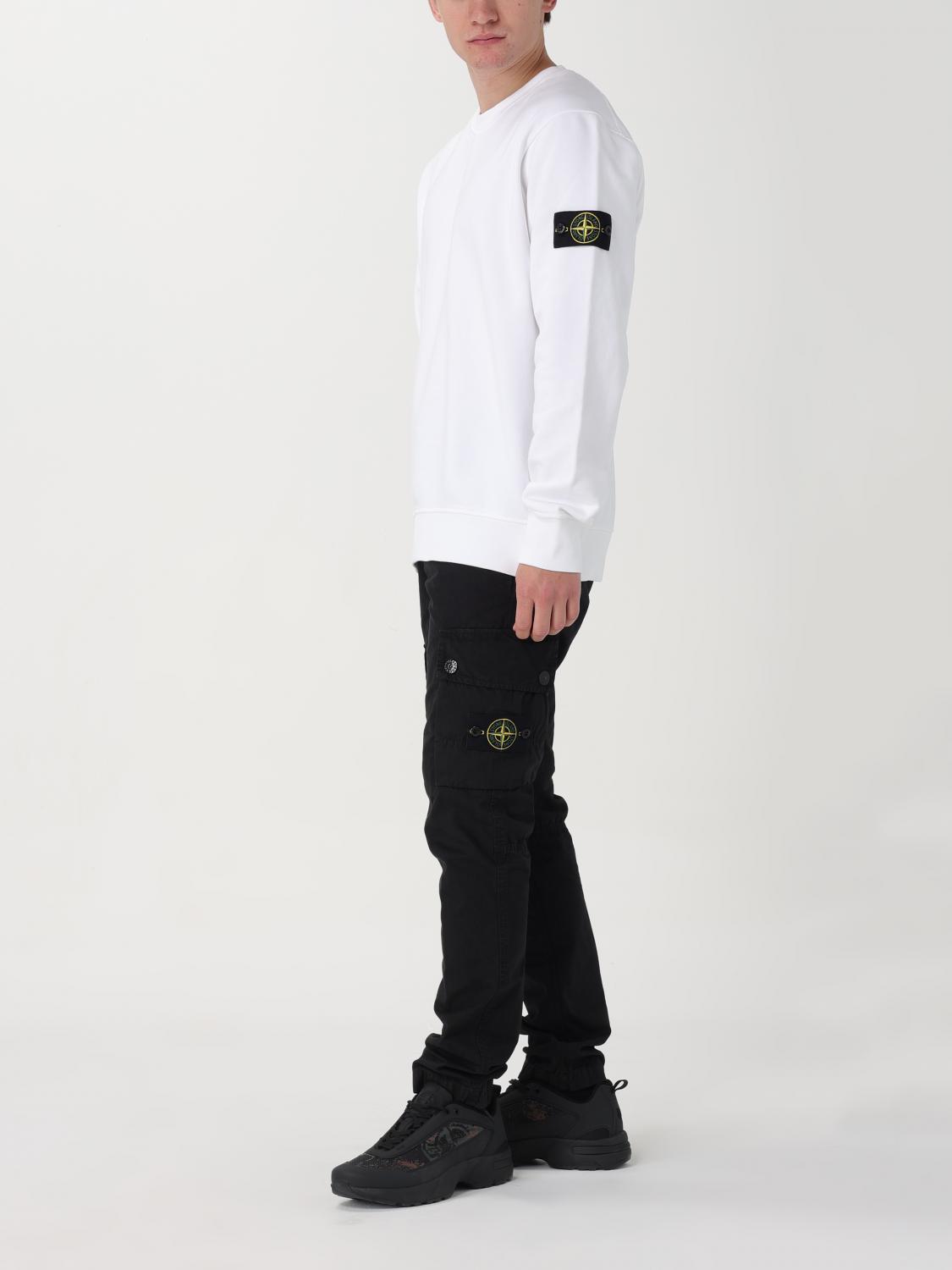 Stone Island Sweatshirt men - White | 63051 | GIGLIO.COM