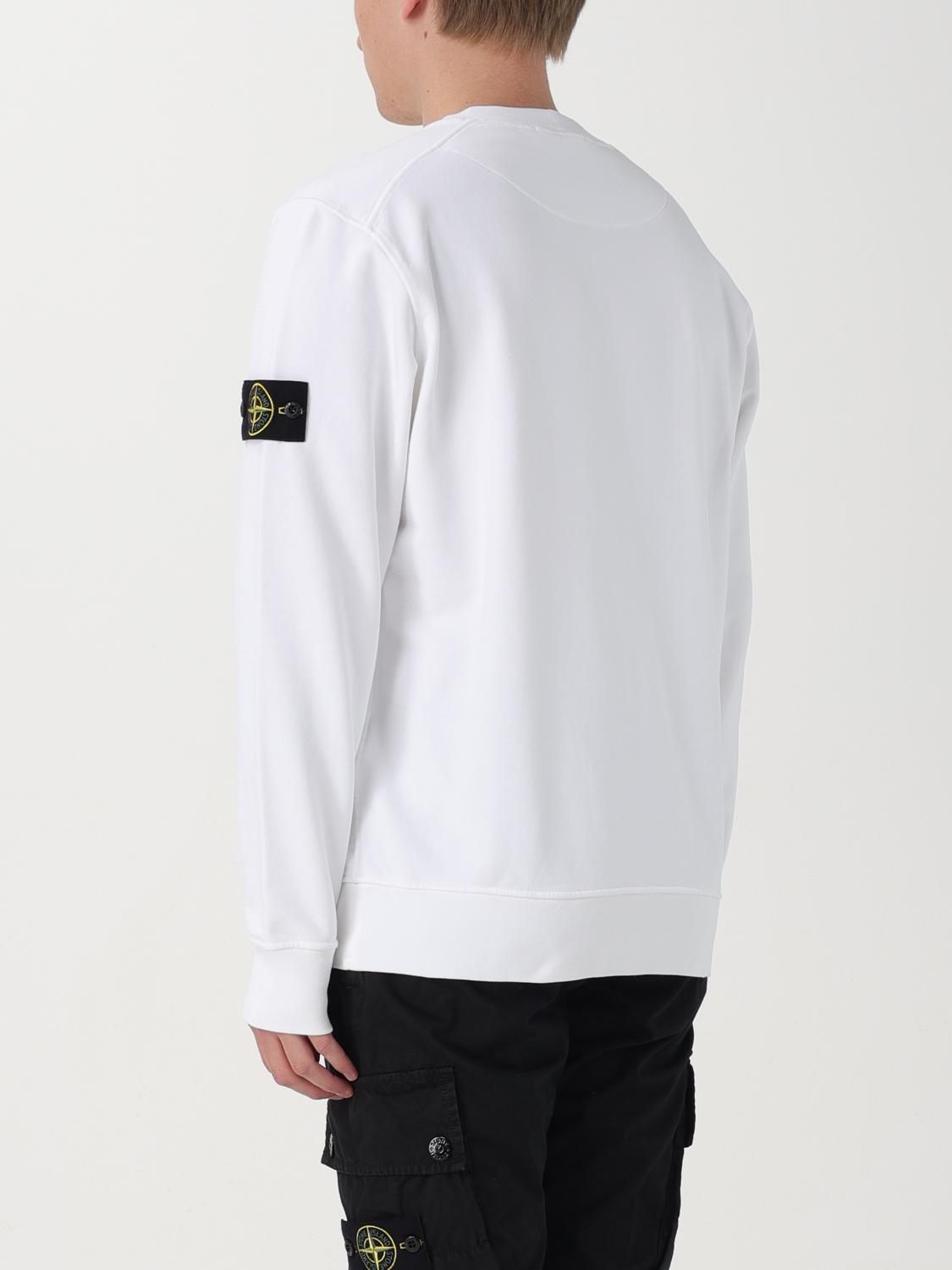 STONE ISLAND SWEATSHIRT: Sweatshirt men Stone Island, White - Img 3