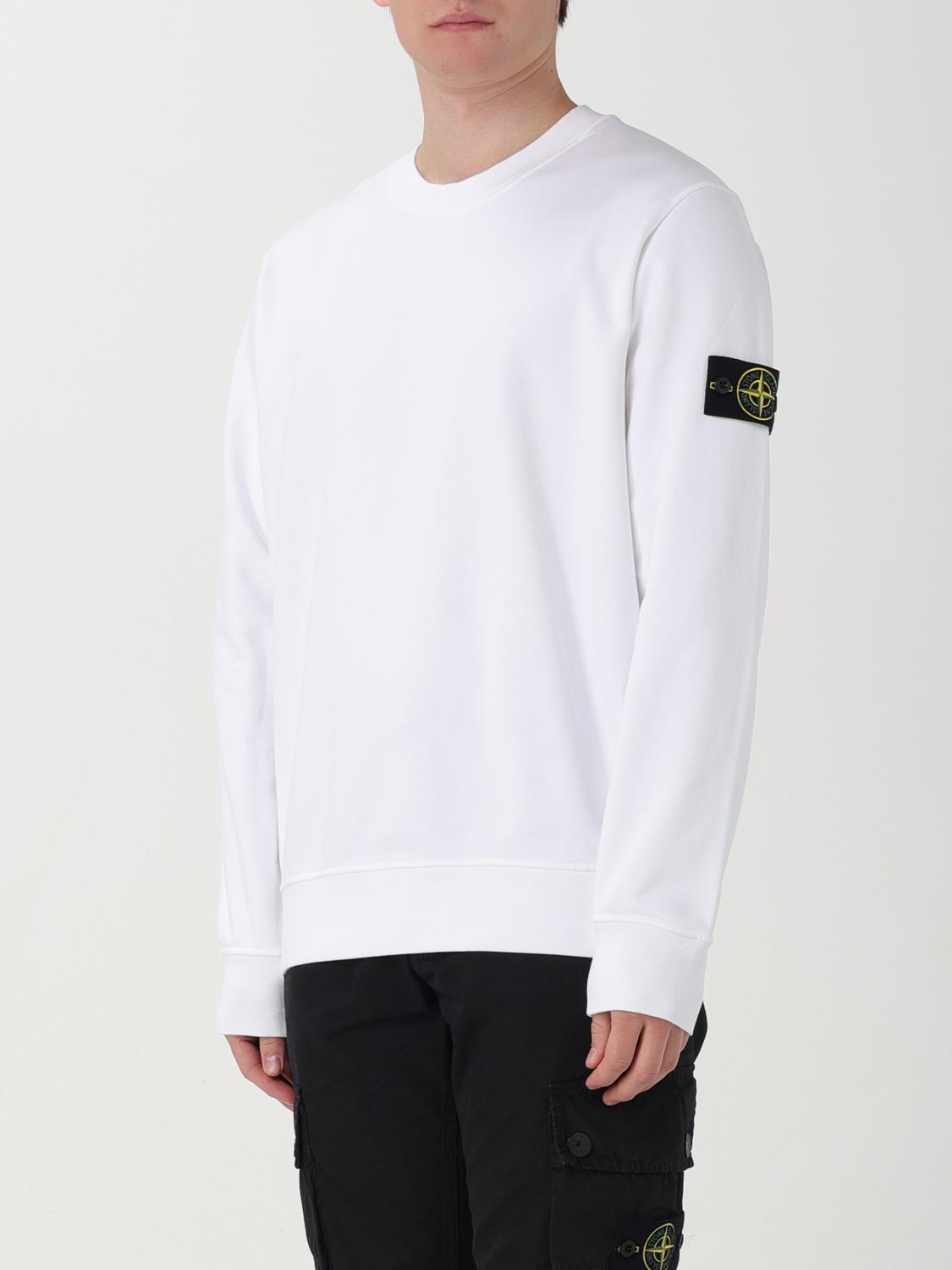 STONE ISLAND SWEATSHIRT: Sweatshirt men Stone Island, White - Img 4