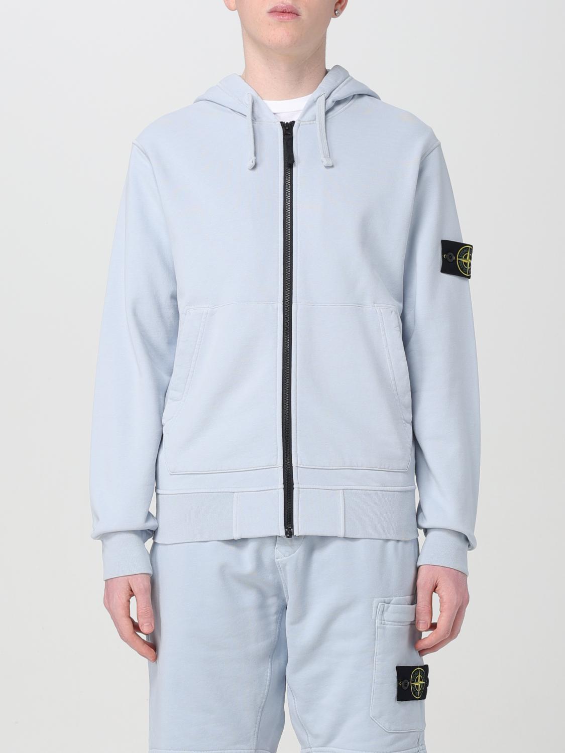 STONE ISLAND：スウェットシャツ メンズ - スカイ | GIGLIO.COM