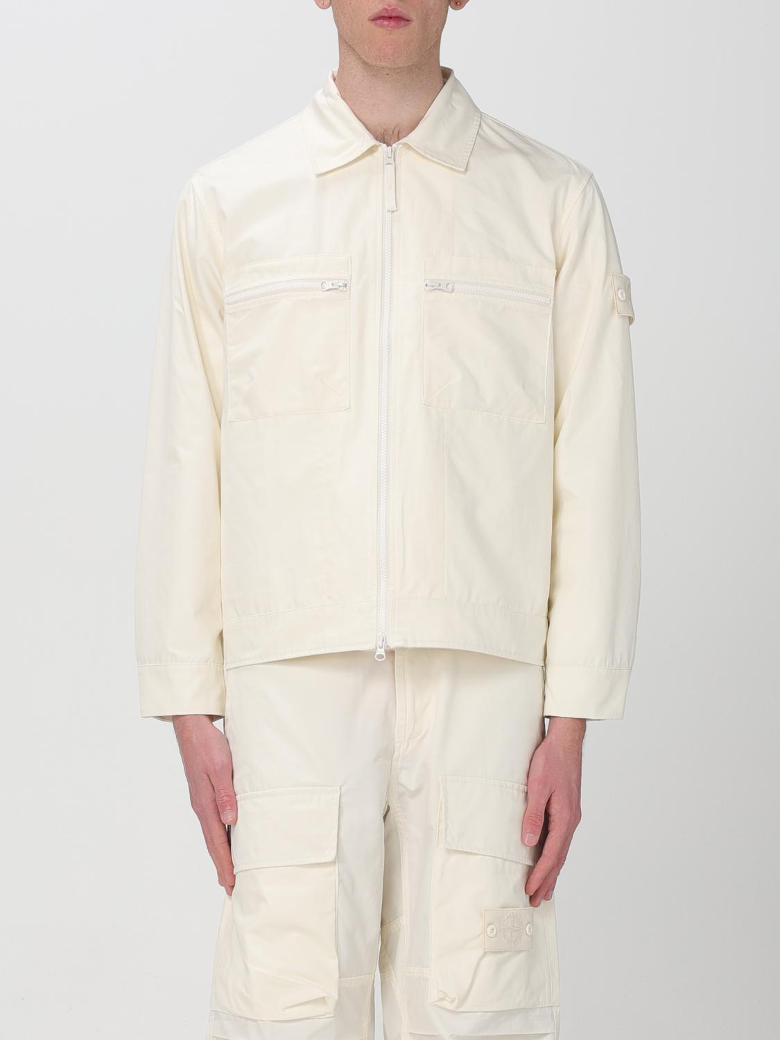 Stone Island ジャケット メンズ - ホワイト | 432F1 | GIGLIO.COM