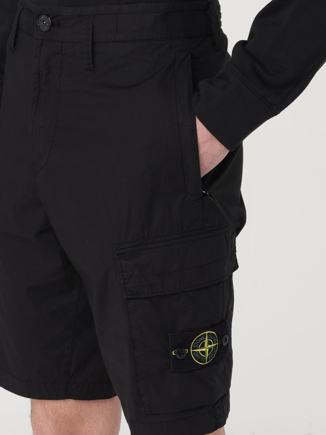 Stone Island ショートパンツ メンズ - ブラック | L0803 | GIGLIO.COM