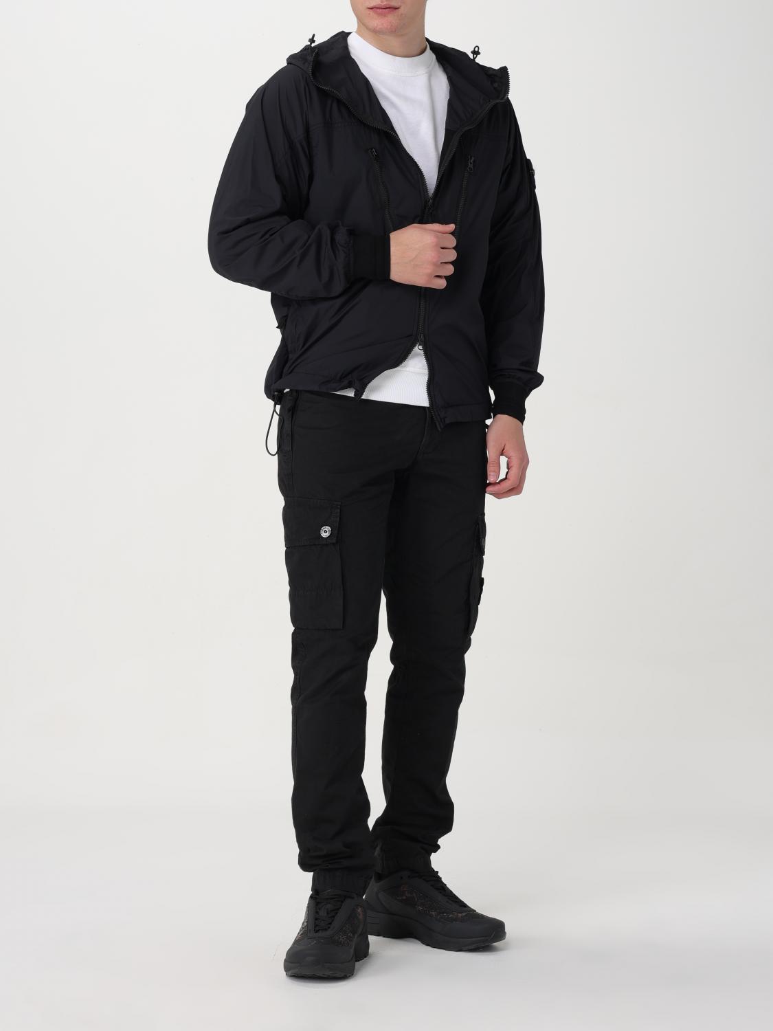 STONE ISLAND PANTS: Pants men Stone Island, Black - Img 2