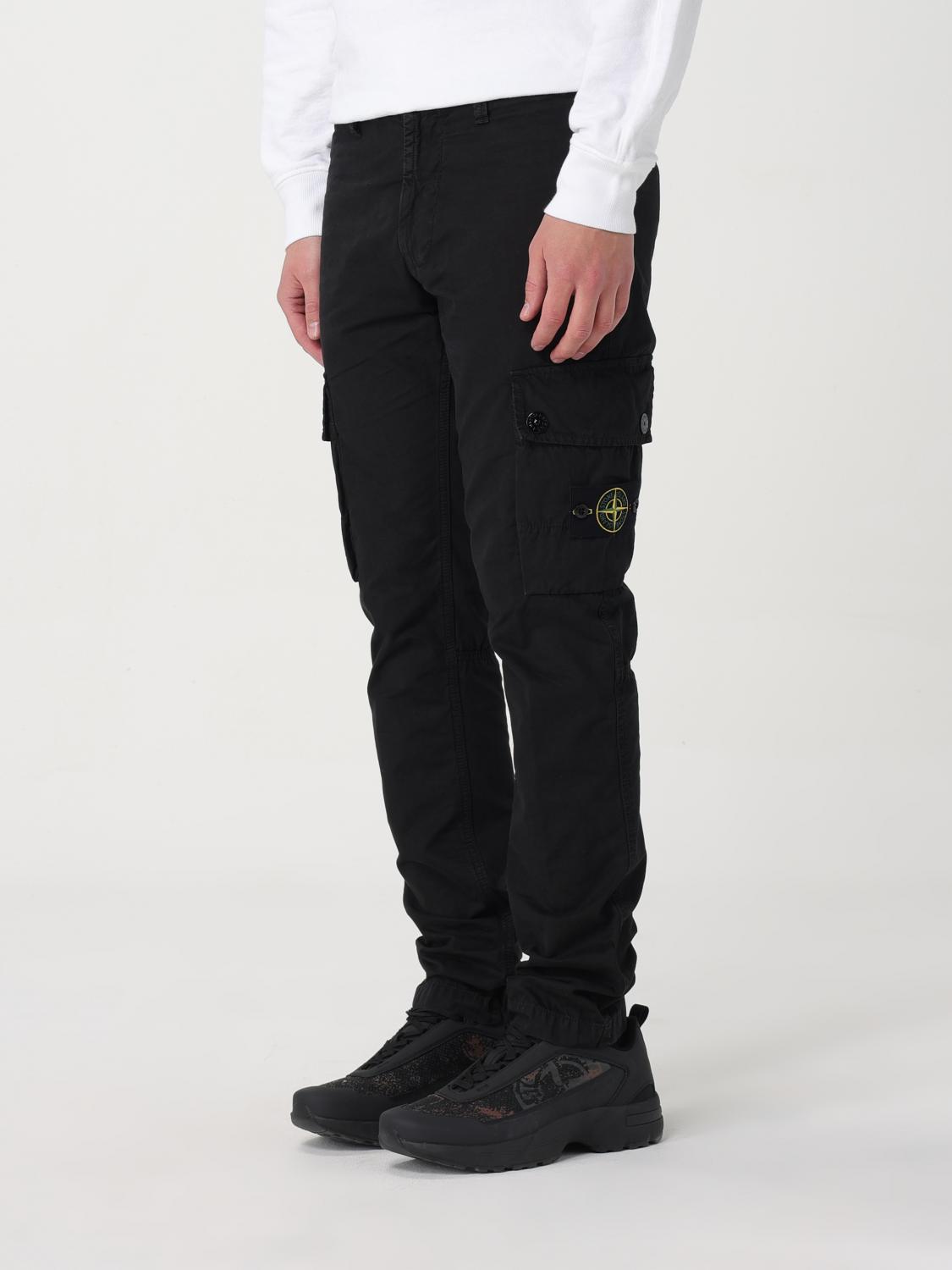 STONE ISLAND PANTS: Pants men Stone Island, Black - Img 4