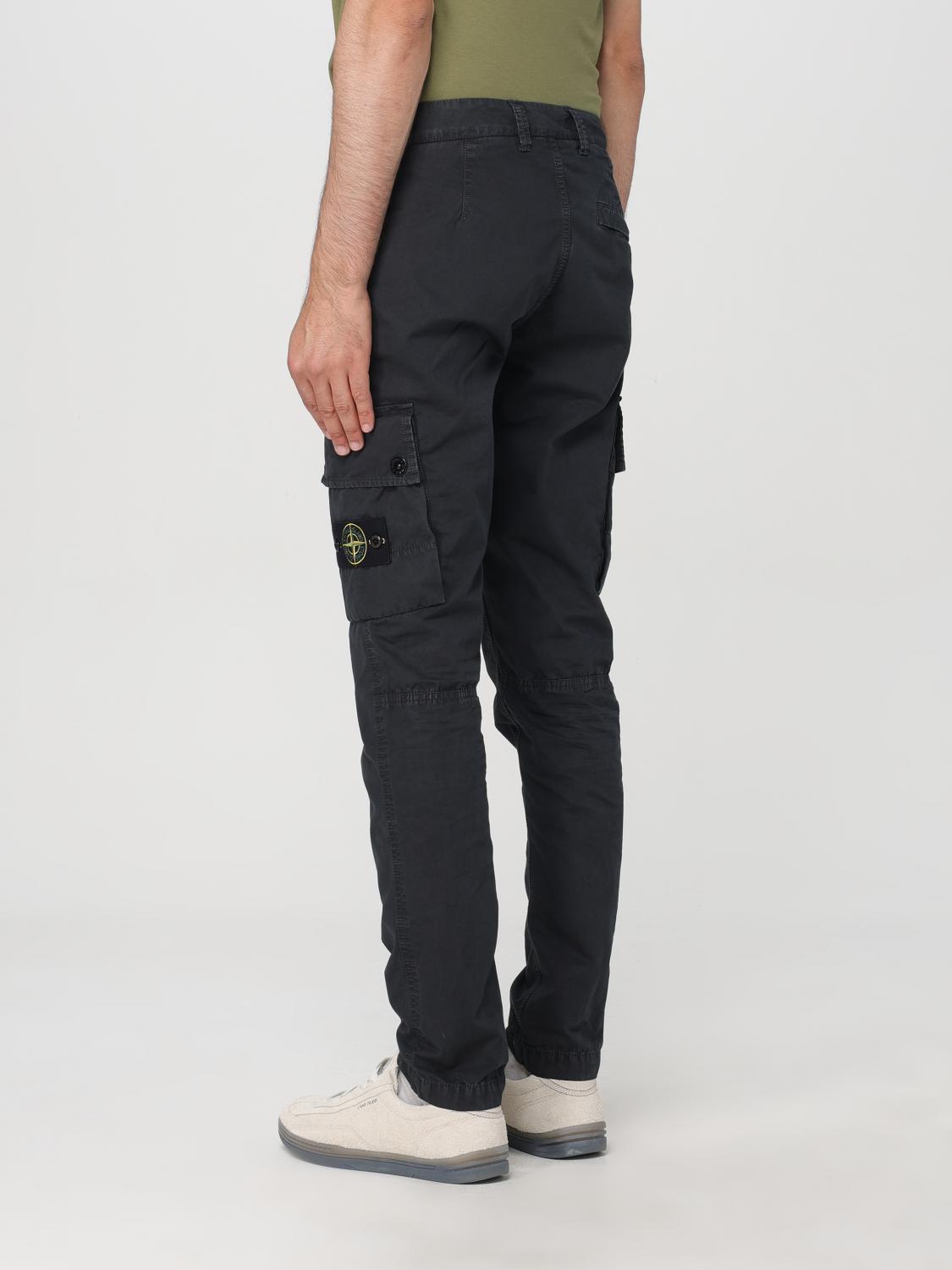 STONE ISLAND 팬츠: 팬츠 남성 Stone Island, 그레이 - Img 3