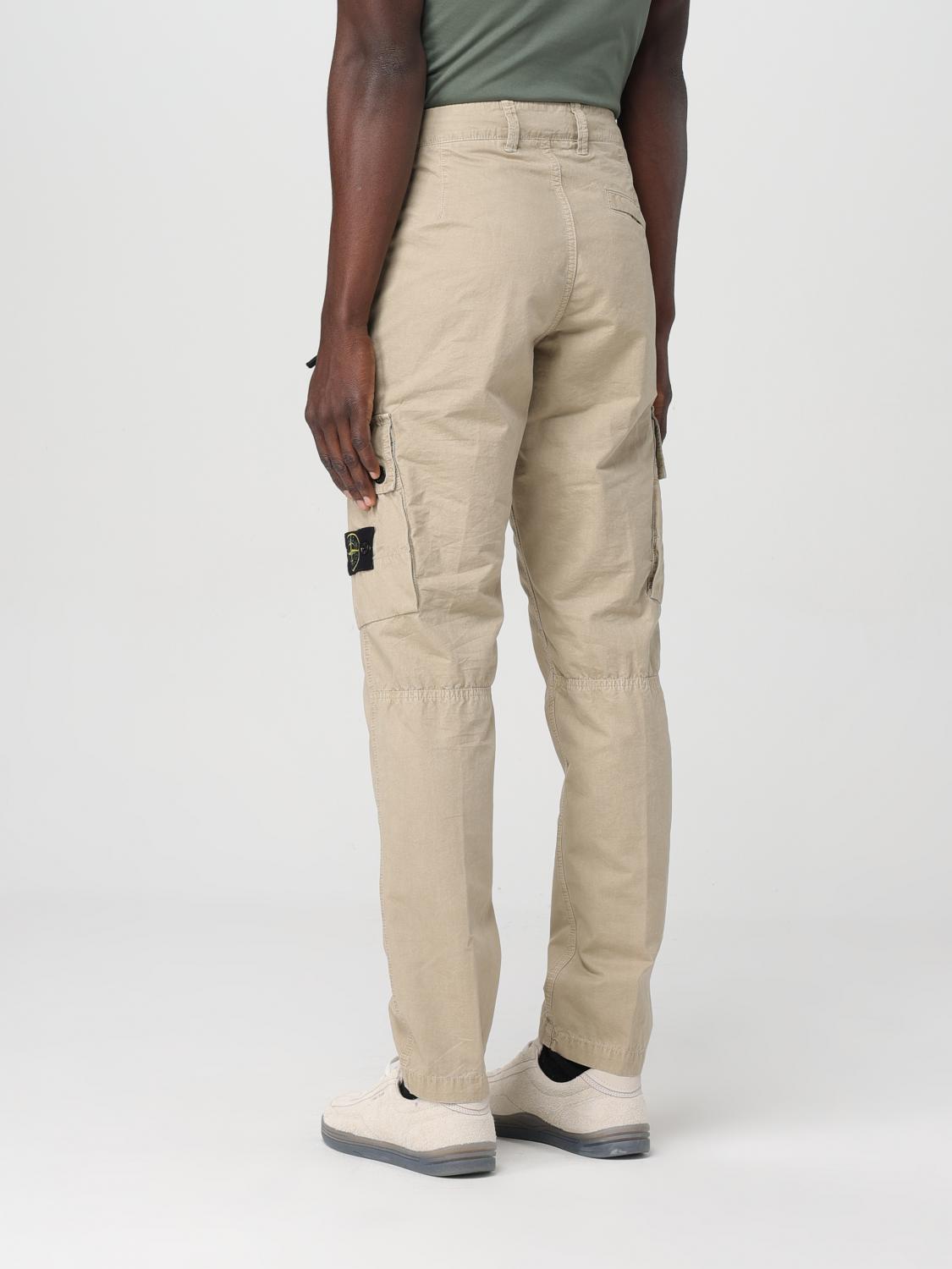 STONE ISLAND パンツ: パンツ メンズ Stone Island, サンド - Img 3