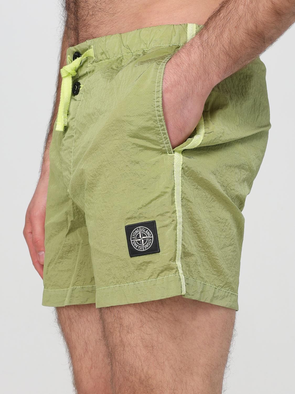 STONE ISLAND BADEMODE: Bademode herren Stone Island, Gelb - Img 4