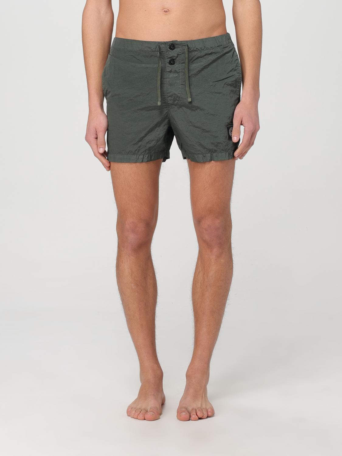 STONE ISLAND BADEMODE: Bademode herren Stone Island, Grün - Img 1