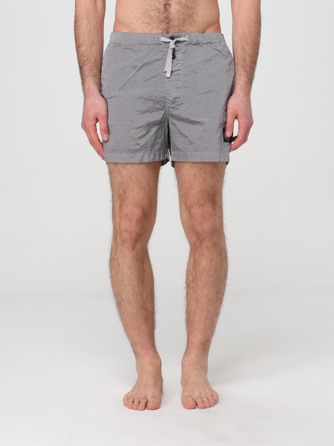 STONE ISLAND BADEMODE: Bademode herren Stone Island, Grau - Img 1