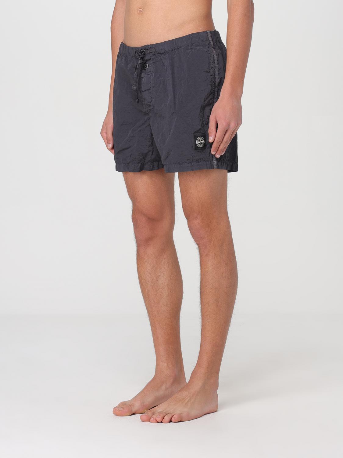 STONE ISLAND BADEMODE: Bademode herren Stone Island, Grau 1 - Img 3