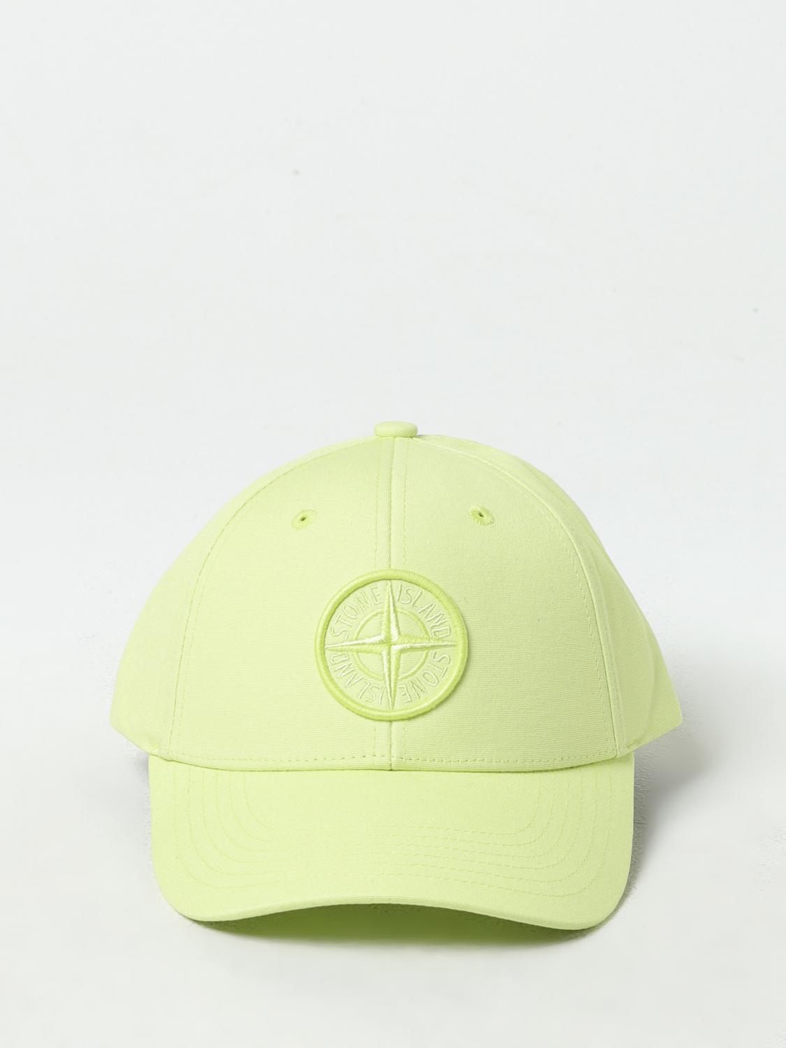 STONE ISLAND 帽子: 帽子 メンズ Stone Island, イエロー - Img 2