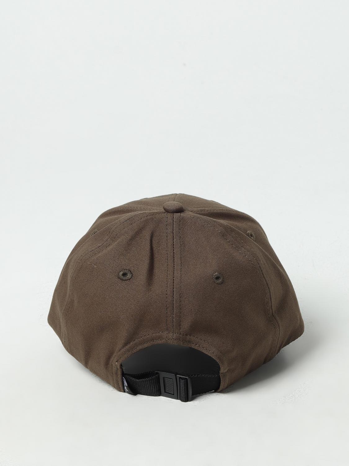 STONE ISLAND CAPPELLO: Cappello Stone Island in cotone con patch, Marrone - Img 3