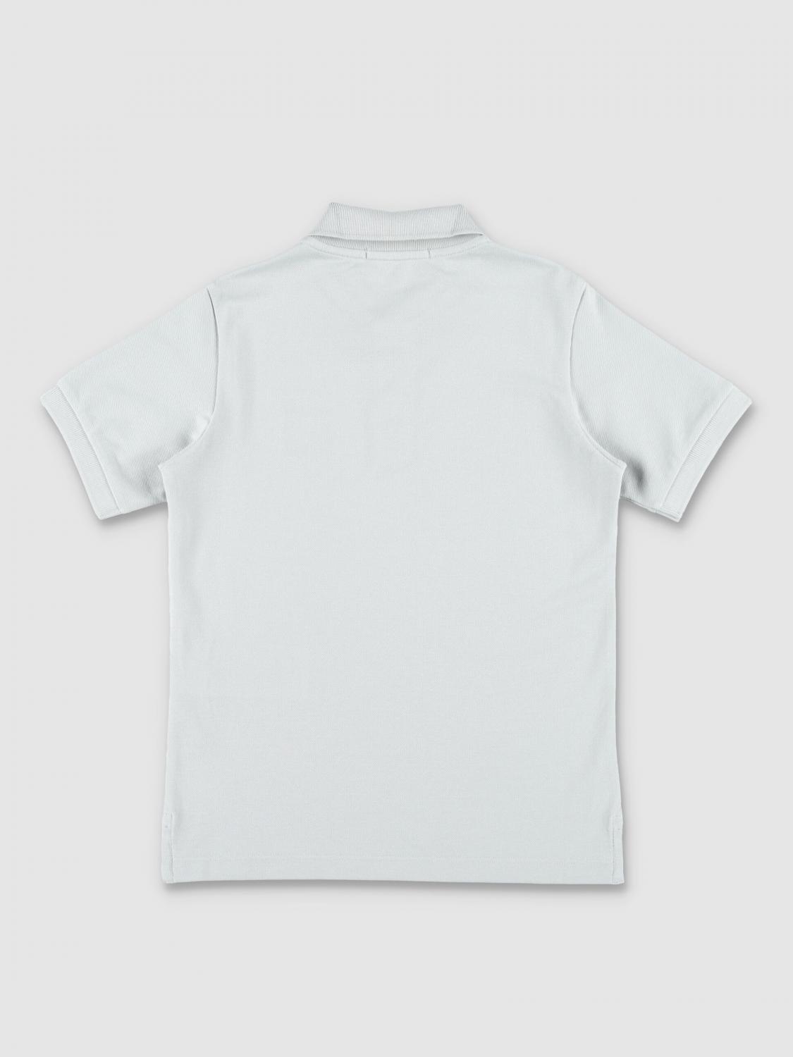 STONE ISLAND JUNIOR 폴로 셔츠: 폴로 셔츠 남아 Stone Island Junior, 그레이 1 - Img 2