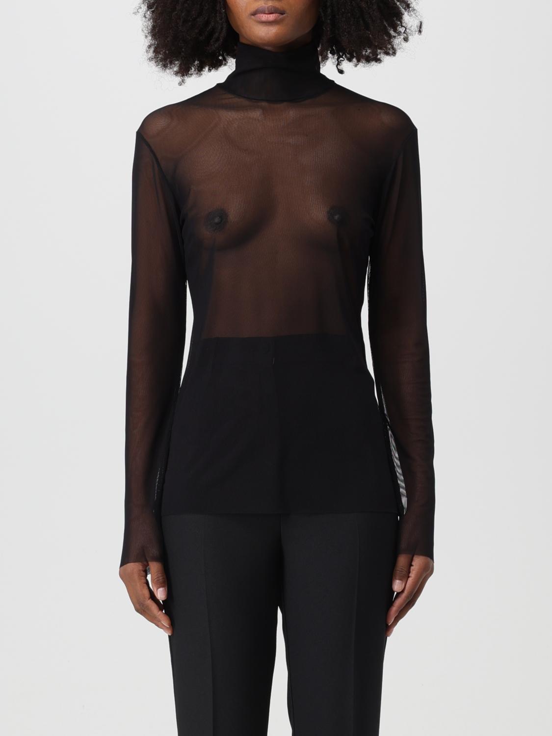HEBE STUDIO TOP: Top damen Hebe Studio, Schwarz - Img 1