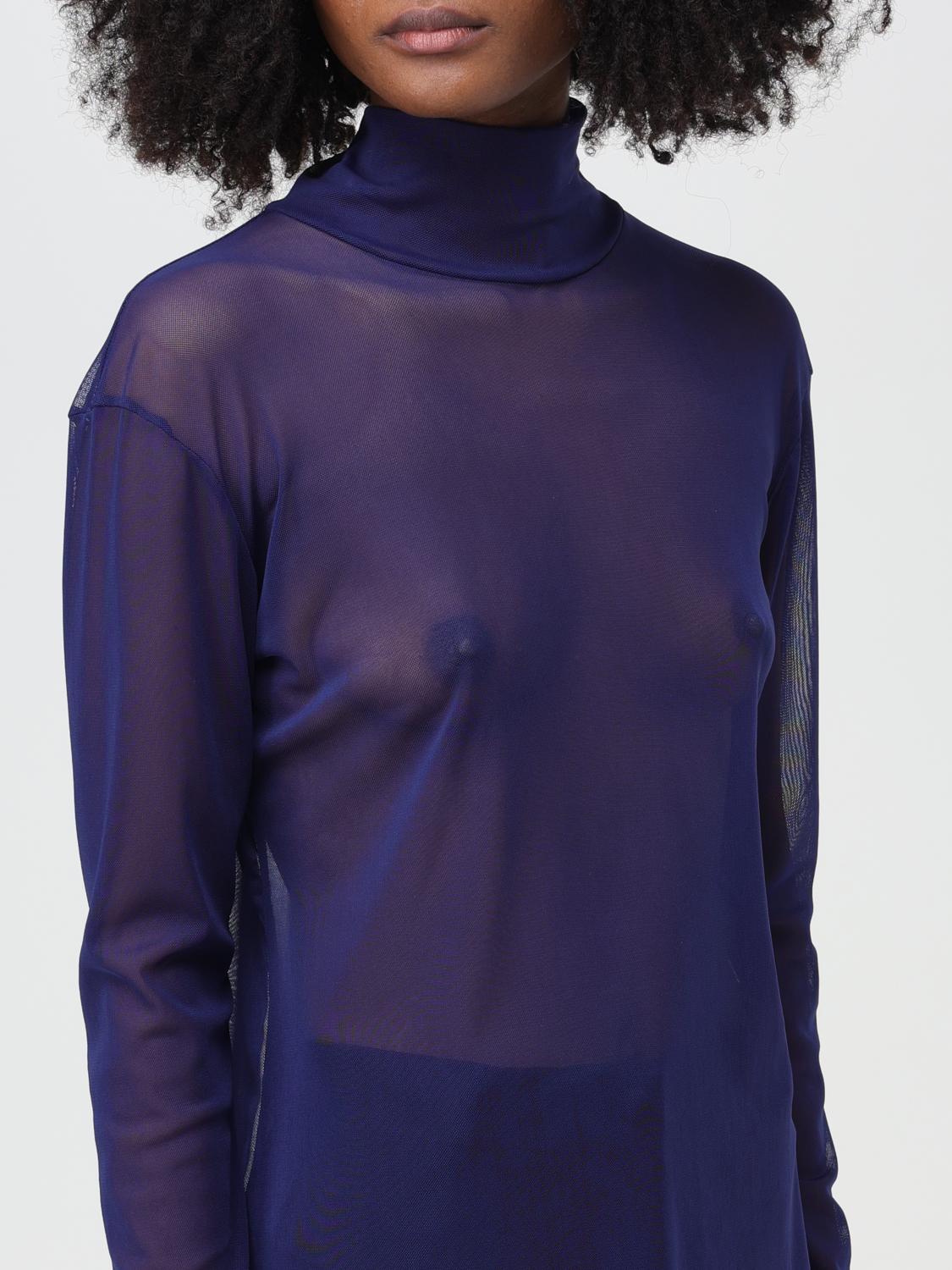 HEBE STUDIO TOP: Top e bluse donna Hebe Studio, Blue - Img 3