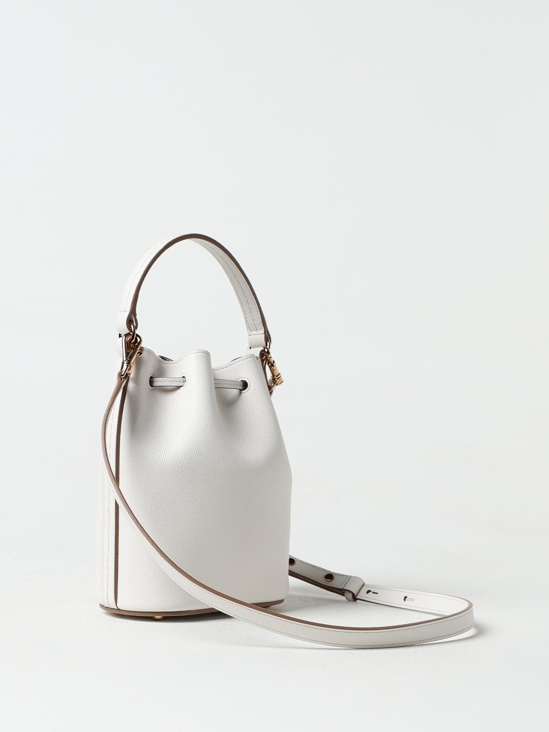 TOD'S BORSA MINI: Borsa T Timeless Tod's in pelle , Bianco - Img 3
