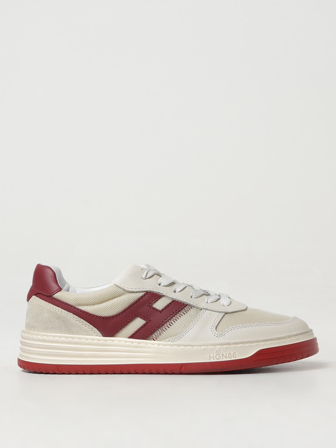 HOGAN BASKETS: Baskets homme Hogan, Bordeaux - Img 1