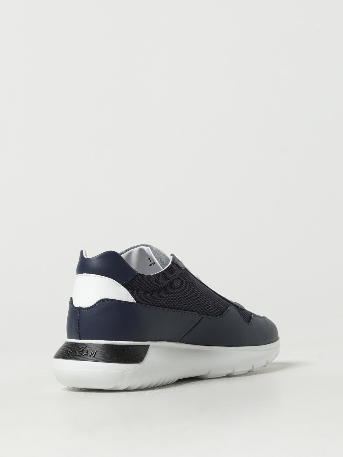 スニーカー HOGAN Men Sneakers HXM3710EG30QEW543J BLUE Sneakers Interactive³ Hogan - HOGAN - AsterModa