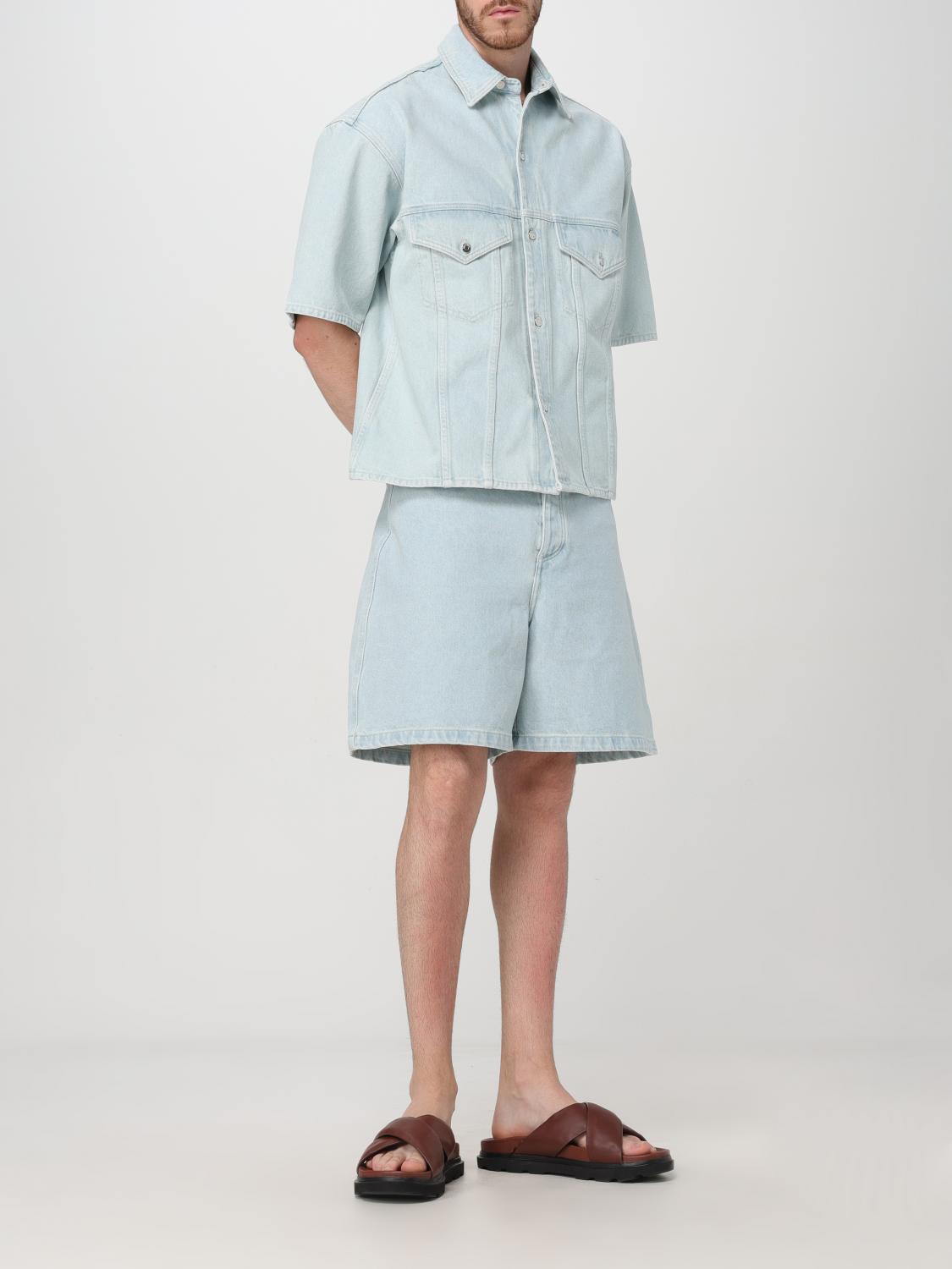 NANUSHKA CAMISA: Camisa hombre Nanushka, Azul Claro - Img 2