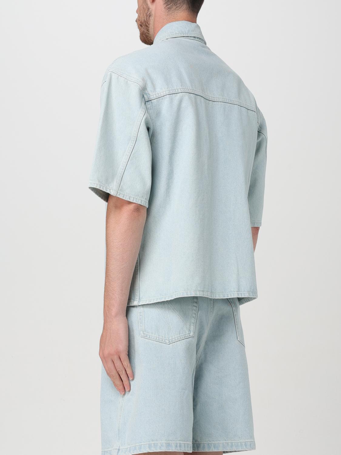 NANUSHKA CAMISA: Camisa hombre Nanushka, Azul Claro - Img 3