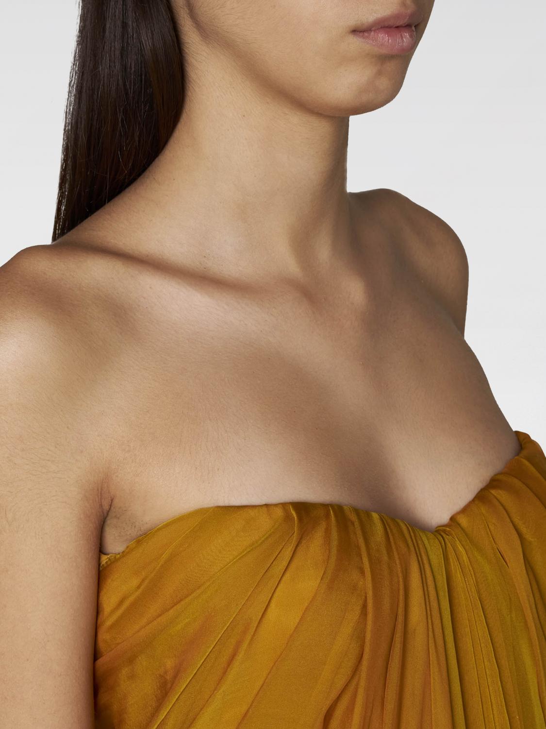 ALEXANDER MCQUEEN: Abito lungo - Giallo | Abito Alexander