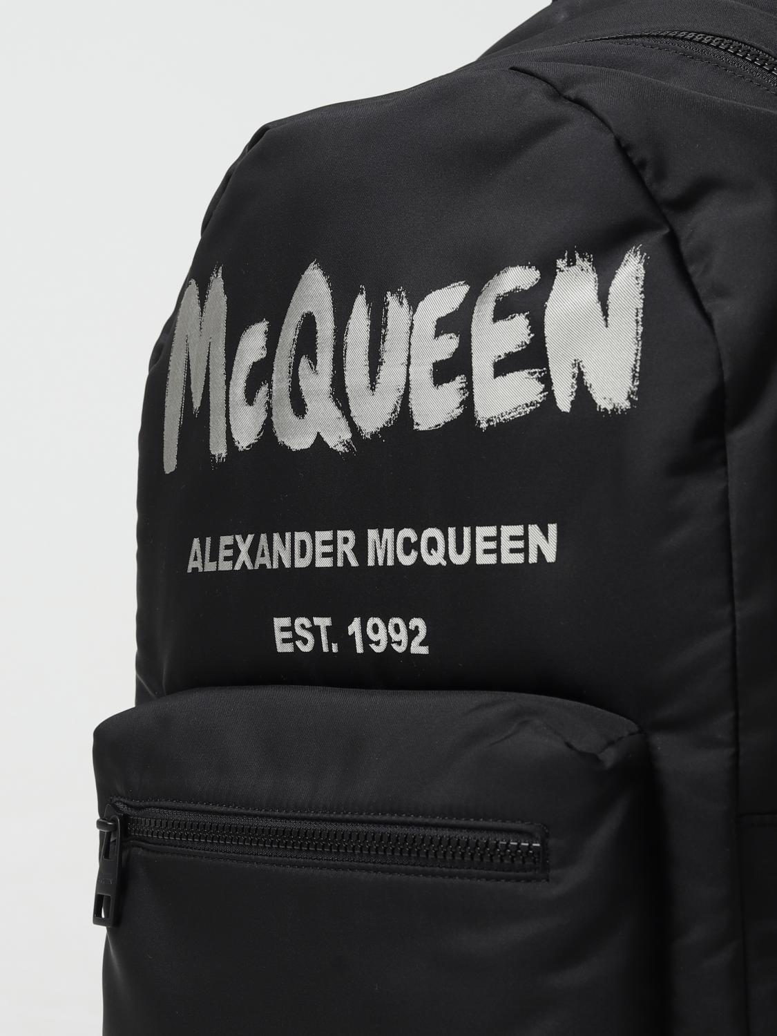 MCQUEEN BACKPACK: Bags men McQueen, Black - Img 3