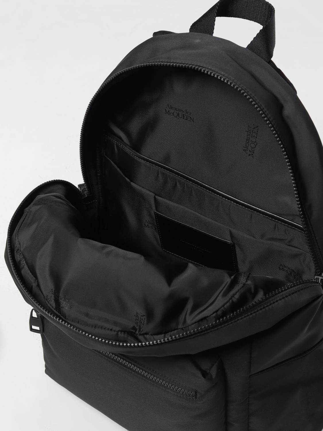 MCQUEEN BACKPACK: Bags men McQueen, Black - Img 4