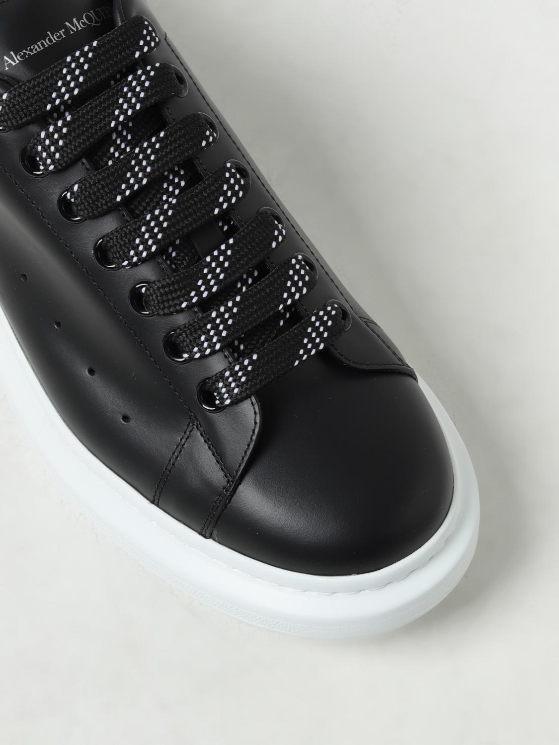 MCQUEEN BASKETS: Baskets homme McQueen, Noir - Img 4