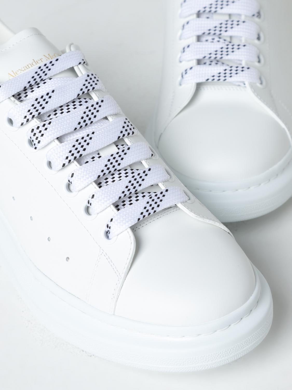 MCQUEEN BASKETS: Baskets homme McQueen, Blanc 1 - Img 4
