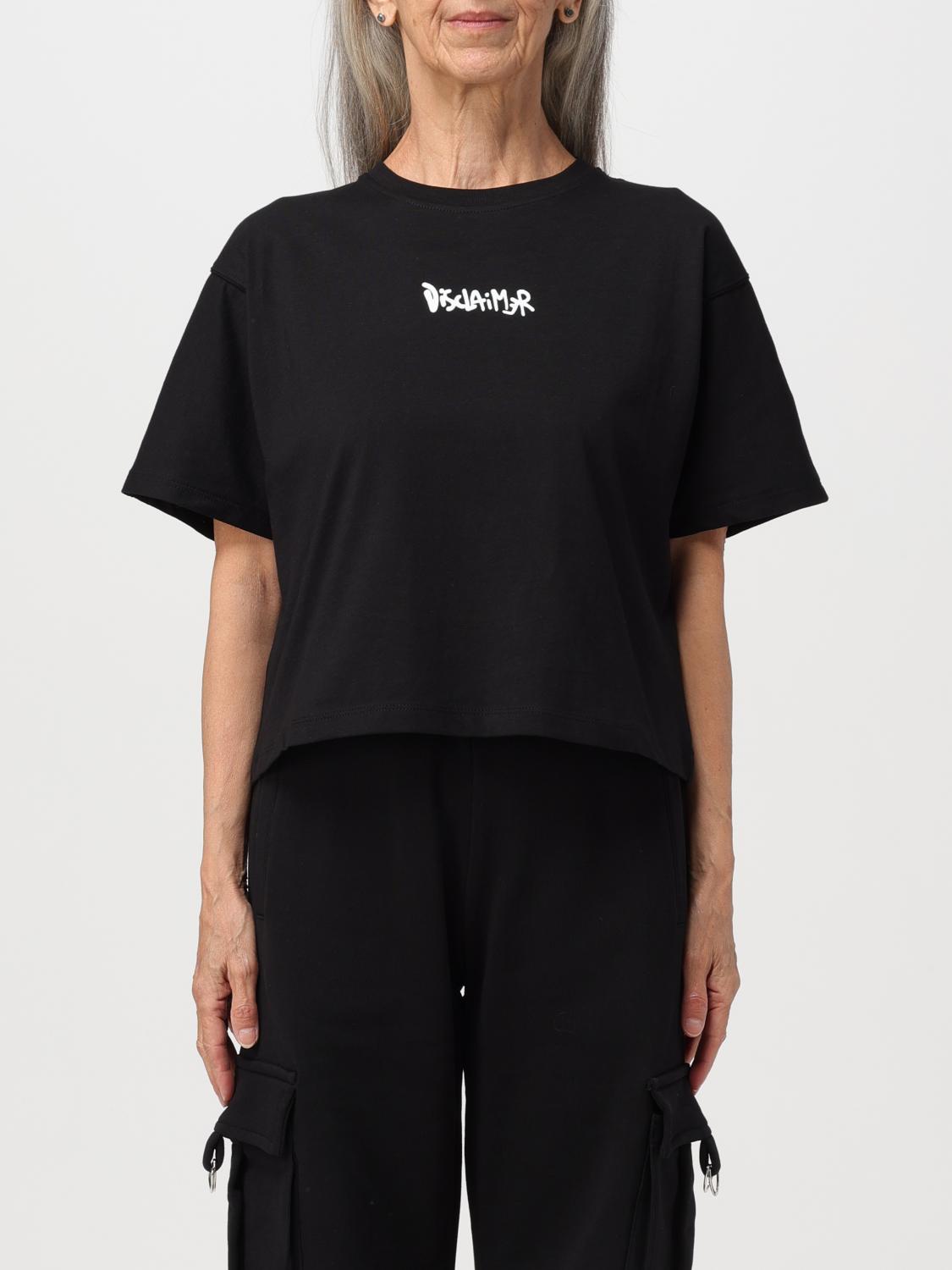 Disclaimer T-shirt Bianca Con Stampa Per Bambino 26EDK58844 main image 0