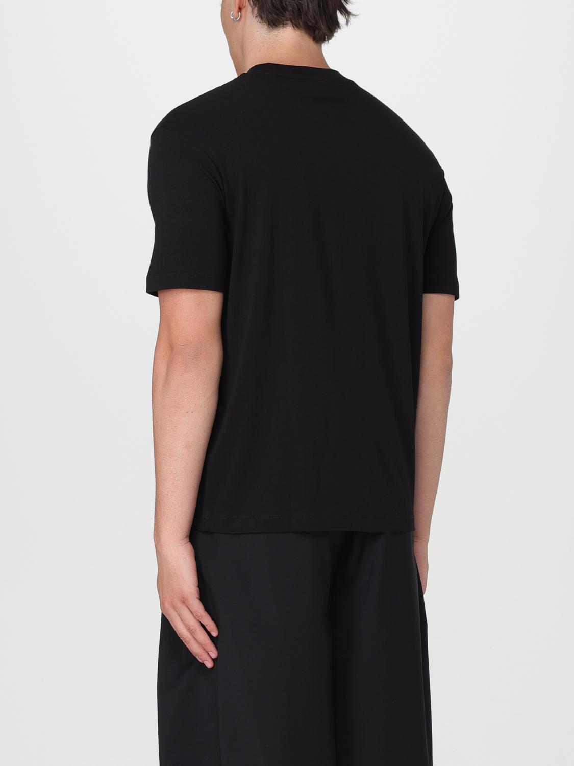 EMPORIO ARMANI Tシャツ: Tシャツ メンズ Emporio Armani, ブラック - Img 3