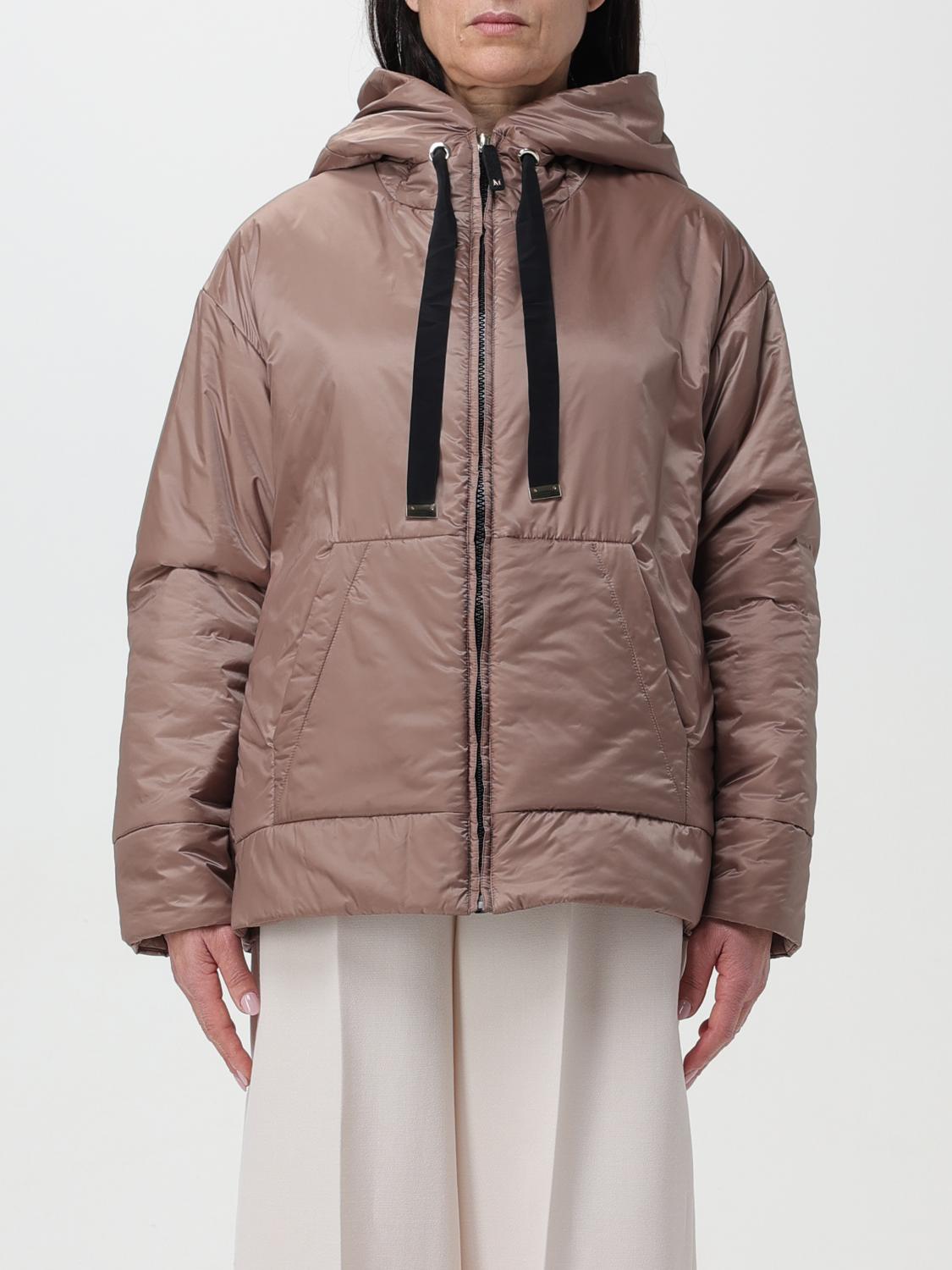 MAX MARA THE CUBE: Jacket woman - Camel | Max Mara The Cube