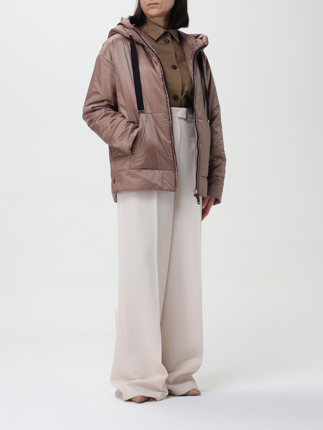 MAX MARA THE CUBE: Jacket woman - Camel | Max Mara The Cube