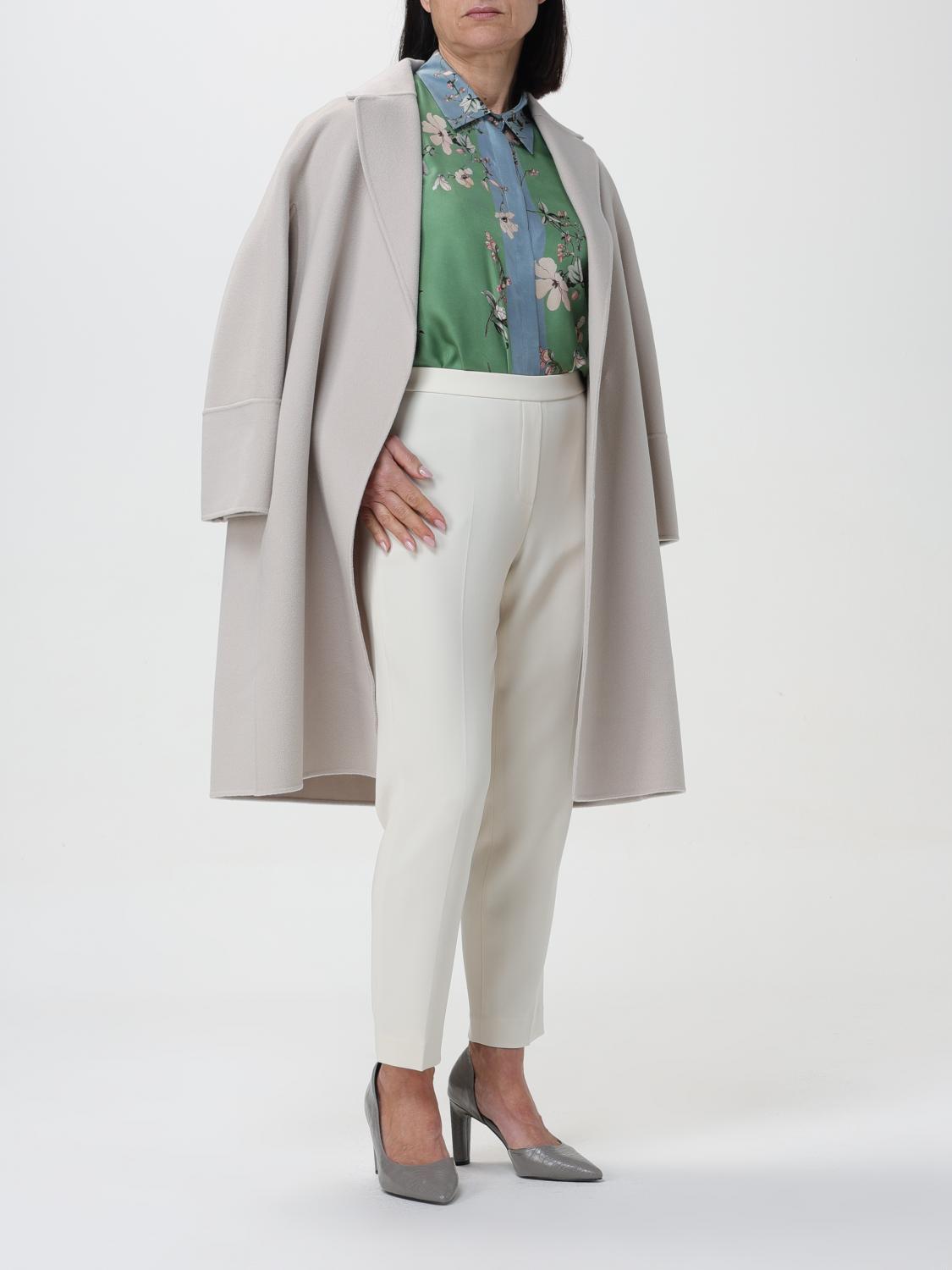'S MAX MARA ABRIGO: Abrigo mujer 's Max Mara, Crudo - Img 2