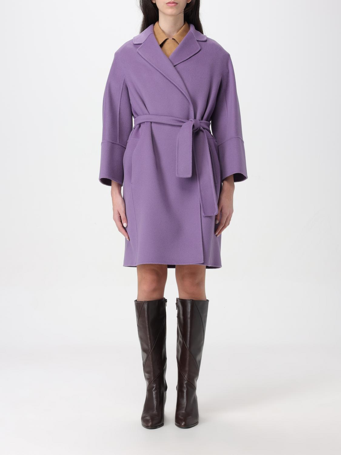 'S MAX MARA ABRIGO: Abrigo mujer 's Max Mara, Lila - Img 1