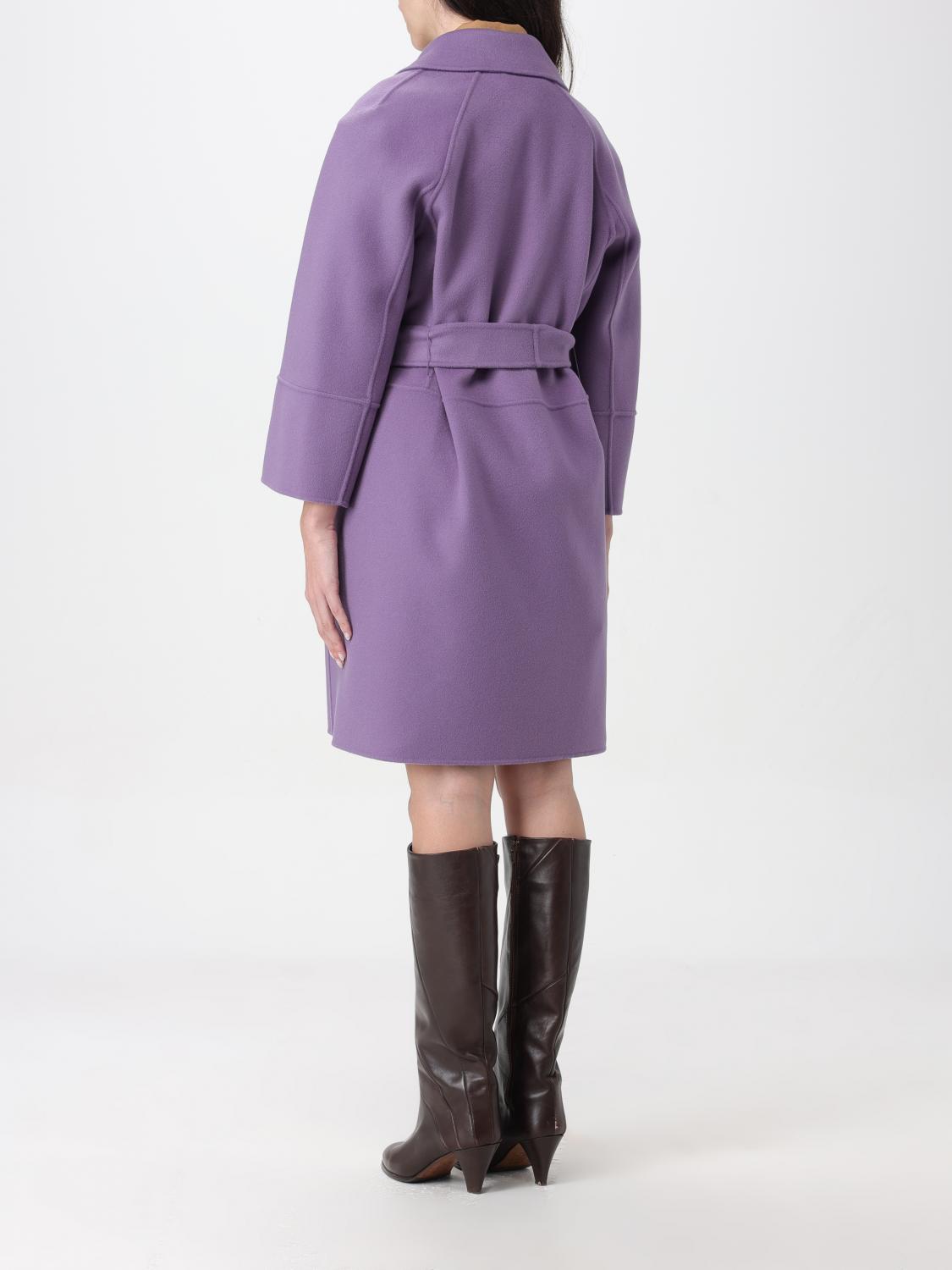'S MAX MARA ABRIGO: Abrigo mujer 's Max Mara, Lila - Img 2
