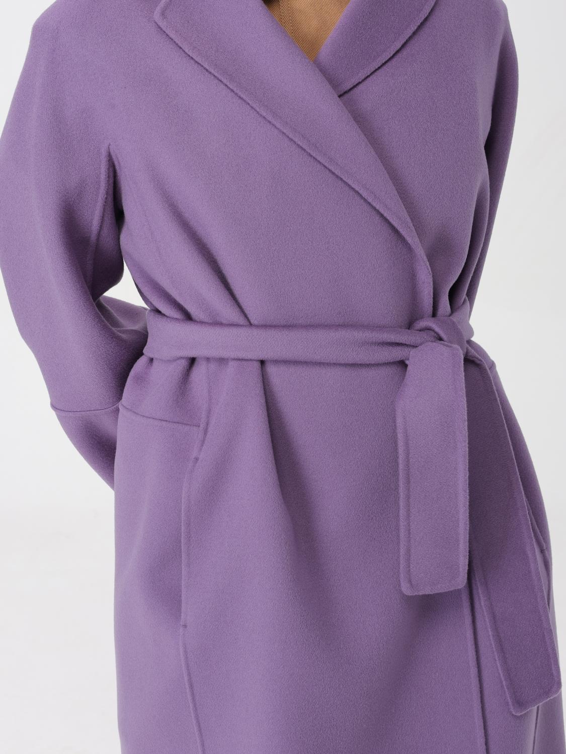 'S MAX MARA ABRIGO: Abrigo mujer 's Max Mara, Lila - Img 4