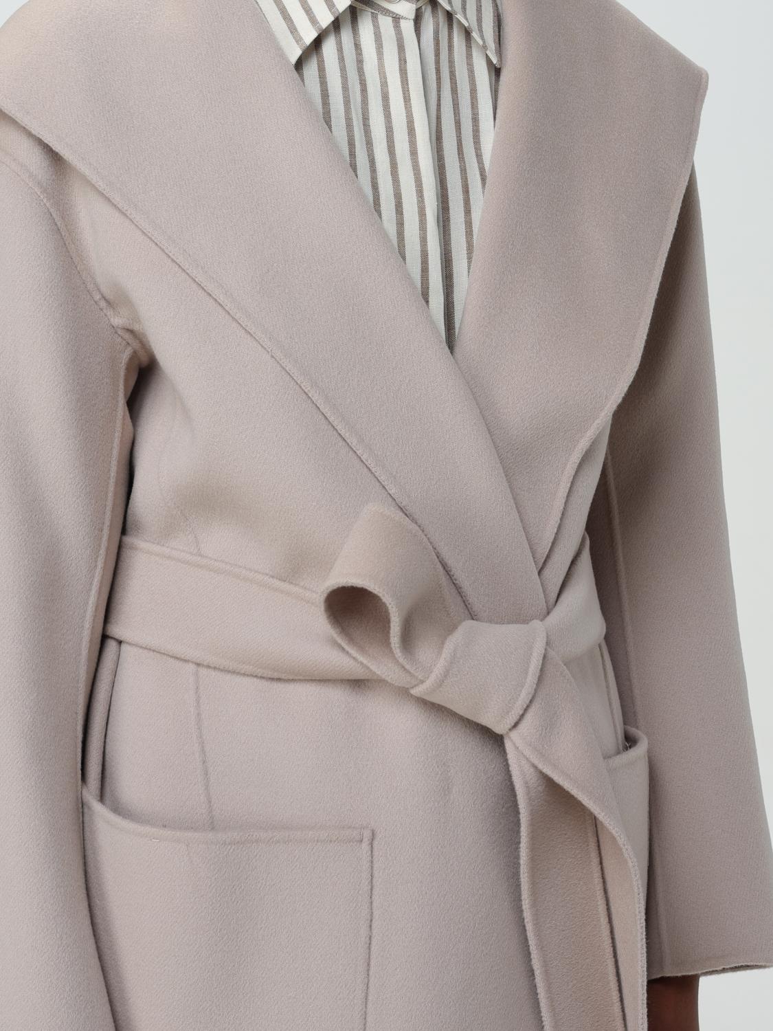 S MAX MARA：コート レディース - ベージュ | GIGLIO.COM