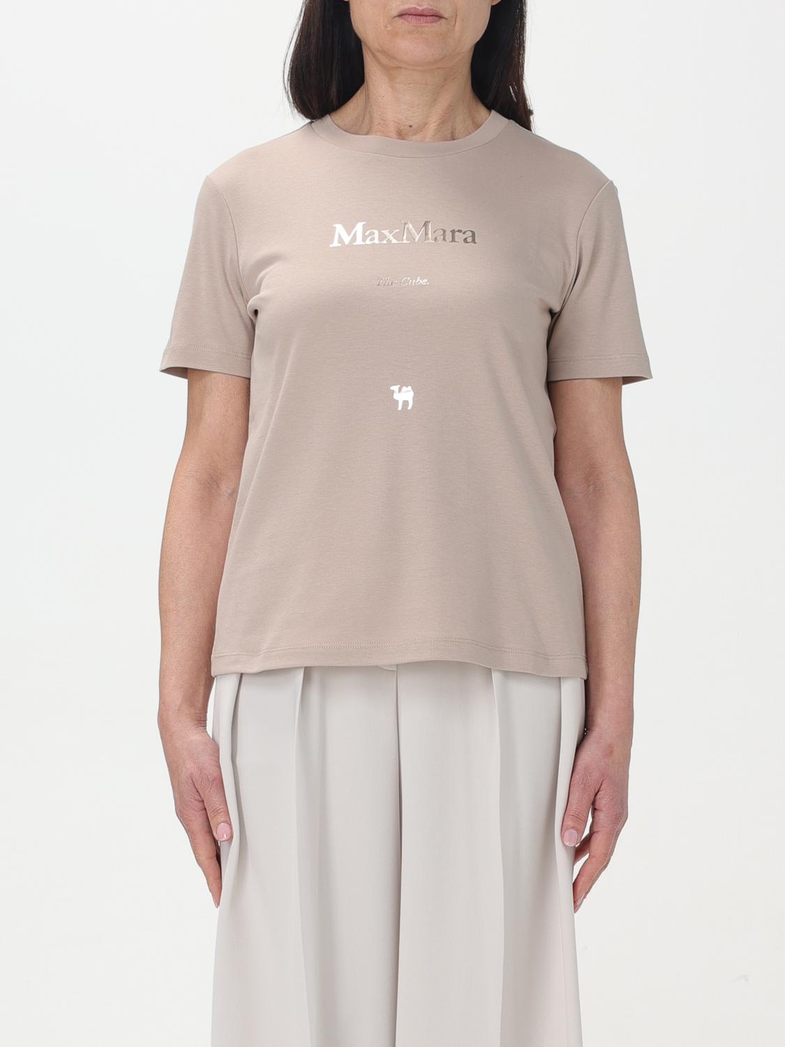 'S MAX MARA CAMISETA: Camiseta mujer 's Max Mara, Beige - Img 1