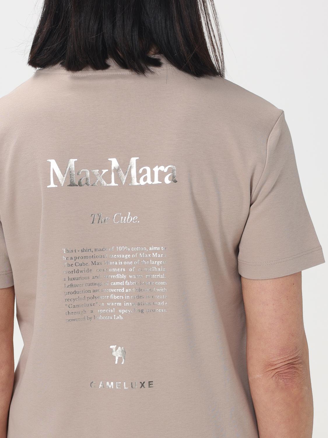 'S MAX MARA CAMISETA: Camiseta mujer 's Max Mara, Beige - Img 4