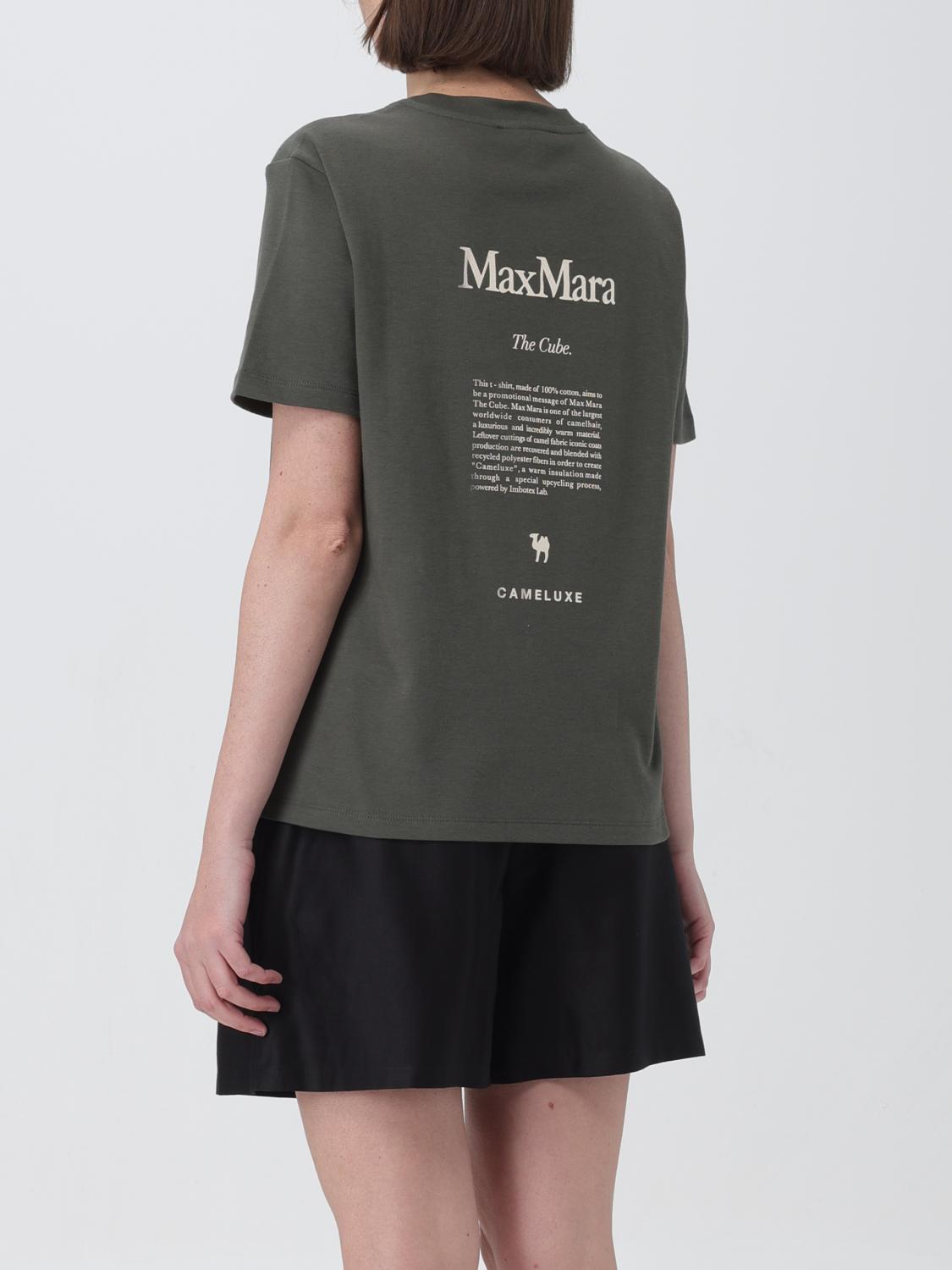 'S MAX MARA CAMISETA: Camiseta mujer 's Max Mara, Kaki - Img 3