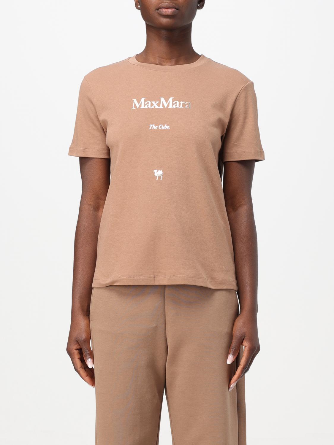 'S MAX MARA T-SHIRT: T-shirt woman 's Max Mara, Hazel - Img 1